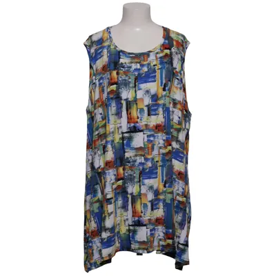 Tanktop (Blauw, Meerkleurig) van AKH Fashion Elastaan, Viscose