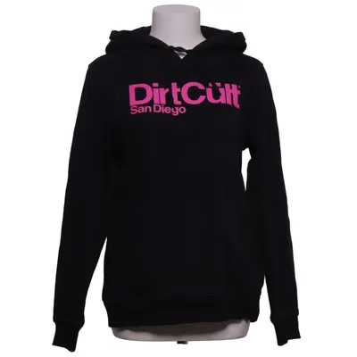 Huvtröja (Svart, Rosa) från DirtCult Bomull, Polyester