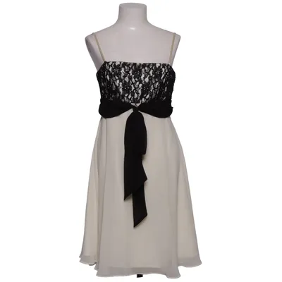 Cocktail dress (White, Black) from Marie Lund Polyamide, Polyester, Viscose