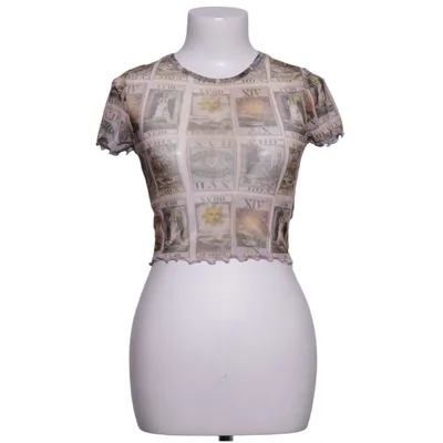 Haut (Beige, Multicolore) de Urban Outfitters Élasthane, Polyester