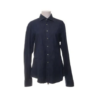 Denim blouse (Blauw) van Stenströms
