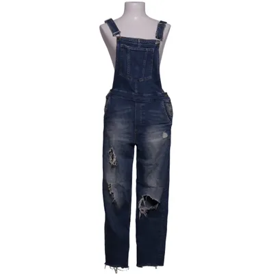 Salopette (Bleu) de Divided by H&M Coton, Élasthane