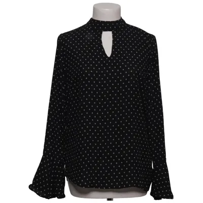 Blouse (Black, White, Gray) from Como Vintage Polyester