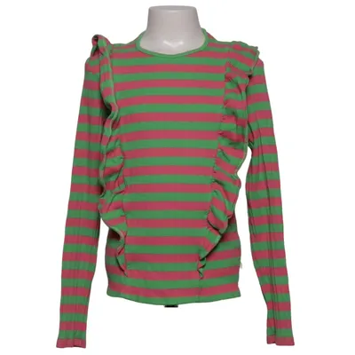 Long sleeve T-shirt (Green, Pink) from WE Cotton, Elastane