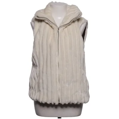 Gilet d'extérieur (Blanc) de Max-K Acétate, Acrylique, Polyester