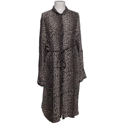 Skjortklänning (Beige, Svart, Flerfärgad) från Lindex Viskos