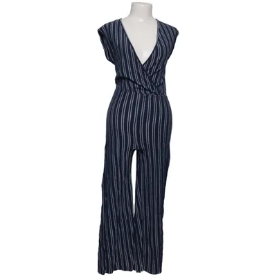 Jumpsuit (Blue, White) from Caution To the Wind Cotton, Polyester