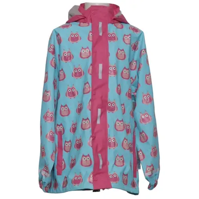 Regnjakke (Blå, Pink, Flerfarvet) fra Playshoes Polyester