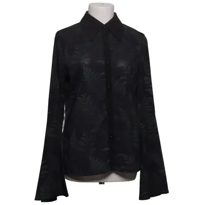 Blus (Svart, Grön) från Killstar Elastan, Polyester