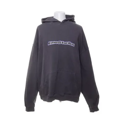 Hoodie (Gray, Multicolored) from Eme Studios Cotton