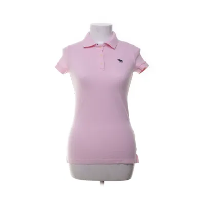 Pikétröja (Rosa) från Abercrombie & Fitch Bomull, Elastan