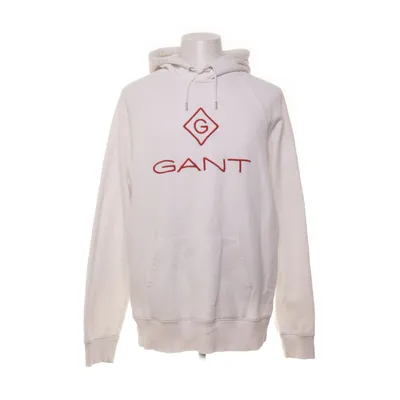 Hættetrøje (Hvid) fra GANT Bomuld, Polyester