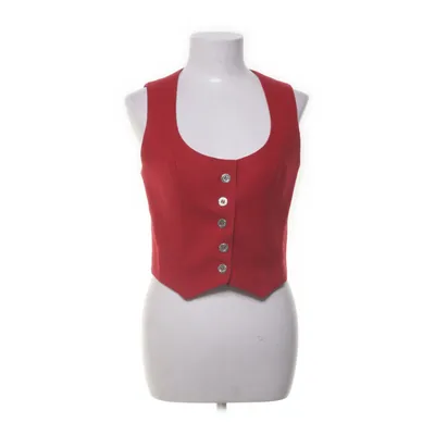 Gilet de costume (Rouge) de Julius Lang Laine, Polyamide, Viscose