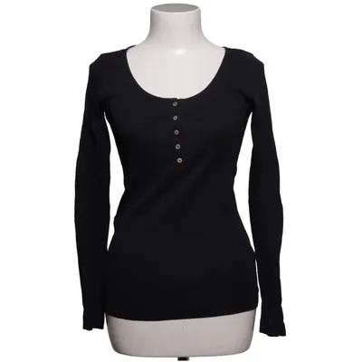 Farfarströja (Svart) från H&M Basic Bomull, Elastan