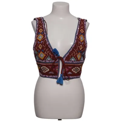 Gilet (Rouge, Multicolore) de Zara Lin, Polyester