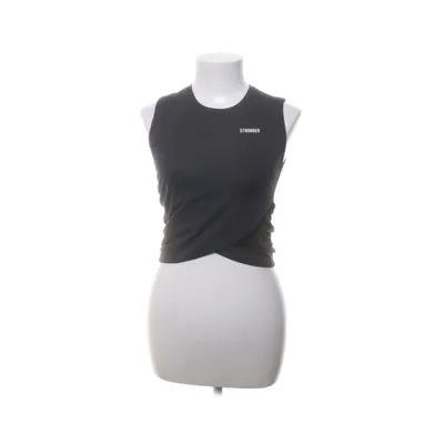 Träningstopp (Svart) från Stronger Elastan, Polyester