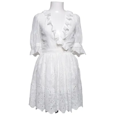 Klänning (Vit) från H&M Polyester, Viskos