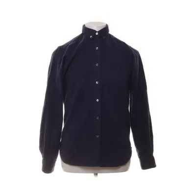 Buttondown-skjorta (Blå) från Mads Nørgaard Copenhagen Elastan, Polyester, Ull