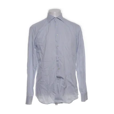 Shirt (Blauw, Wit) van Canali Katoen