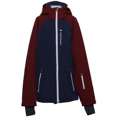 Skidjacka (Blå, Röd) från Peak Performance Junior Återvunnen polyester