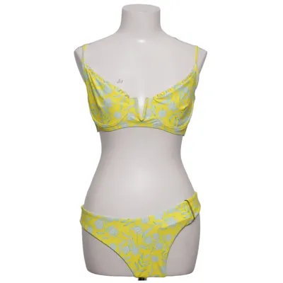 Bikini (Jaune, Vert, Blanc) de Zaful Élasthane, Polyester