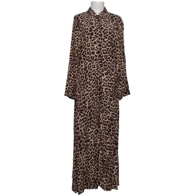 Skjortekjole (Brun, Sort) fra Zara Woman Viscose