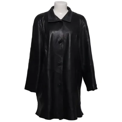 Leather coat (Gray) from Cabrini Leather