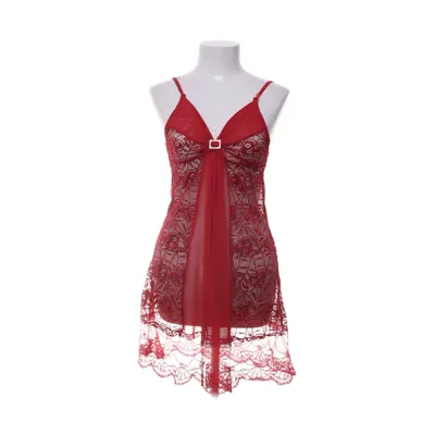 Onderjurk (Rood) Nylon, Polyester