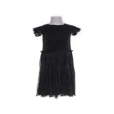 Klänning (Svart, Silverfärgad) från Uniq Mini Metallfiber, Polyamid