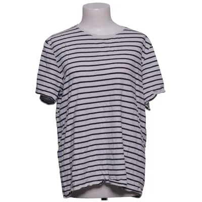 T-shirt (Blanc, Noir) de Bläck Coton, Lin