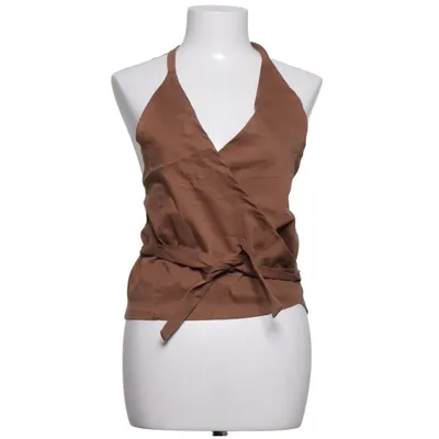 Wrap top (Brown) from Blue Rinse