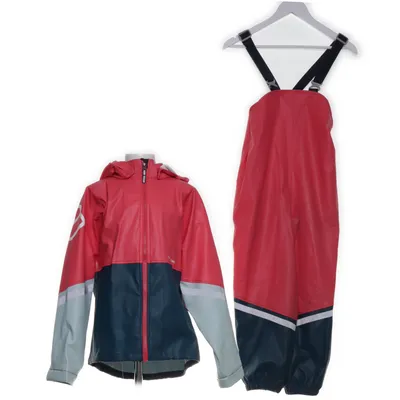 Regnställ (Röd, Blå, Vit) från Didriksons Polyester, Polyuretan