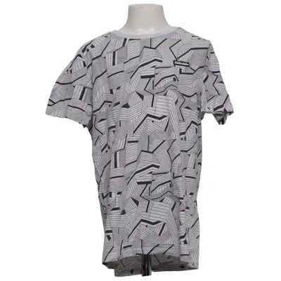 T-shirt (Grijs, Zwart, Wit) van Garcia Katoen