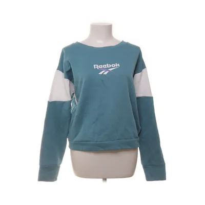 Sweatshirt (Blå, Hvid) fra Reebok Classic Bomuld, Elastan, Polyester