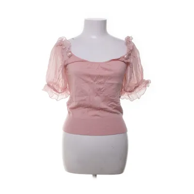 Top (Roze) van French Connection Katoen, Nylon, Zijde, Wol, Viscose