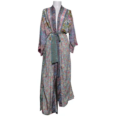 Morgonrock (Flerfärgad) från Flex Moda Polyester, Silke, Viskos