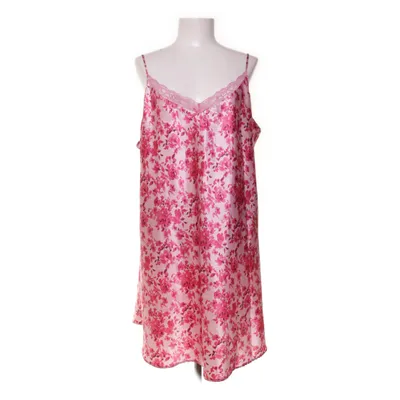 Nightgown (Pink, Multicolored) from F&F Nylon, Polyester
