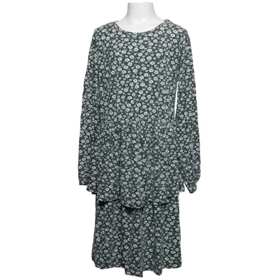Robe (Vert, Blanc, Multicolore) de Wednesday's Girl Élasthane, Viscose