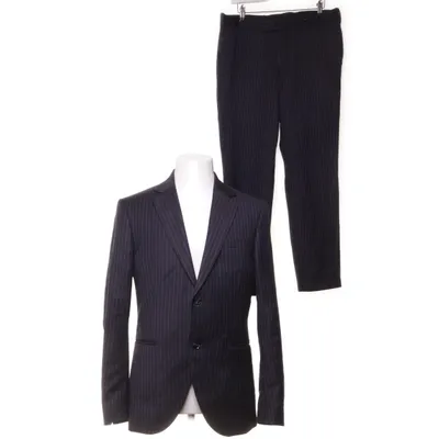 Jakkesæt (Sort) fra Tiger of Sweden Bomuld, Polyester, Uld, Viscose