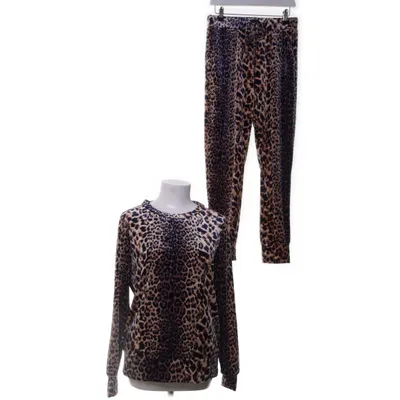 Loungewear (Beige, Multicolored) from Qed London Polyester, Elastane