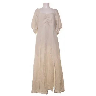 Långklänning (Beige) från KappAhl Linne, Viskos