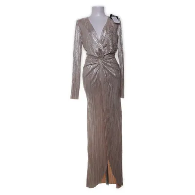 Maxi jurk (Goud) van NLY Eve Polyester