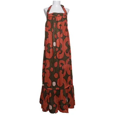 Robe dos-nu (Orange, Vert, Blanc, Multicolore) de Marimekko by H&M Coton, Soie