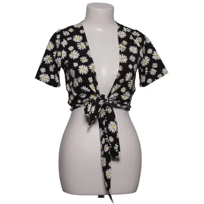 Blouse portefeuille (Noir, Blanc, Jaune) de Loavies