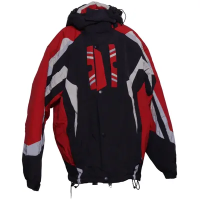 Skijakke (Sort, Rød, Grå) fra OnlyPlay Sports Wear Polyamid, Polyester
