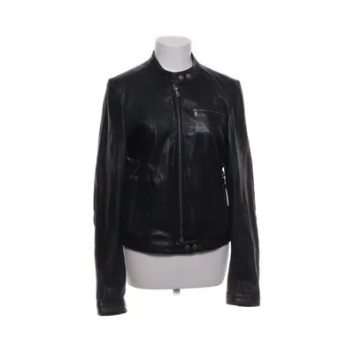 Lederjacke (F7002 / A) von Saint Tropez Baumwolle, Polyester, Leder