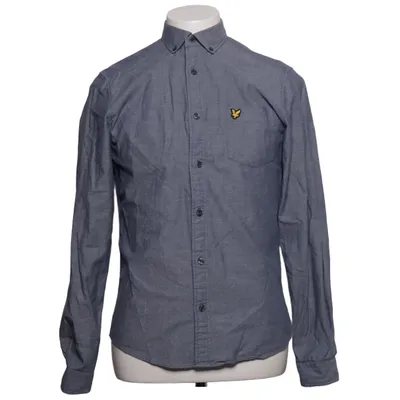 Buttondown-skjorta (Blå) från Lyle & Scott Bomull, Polyester