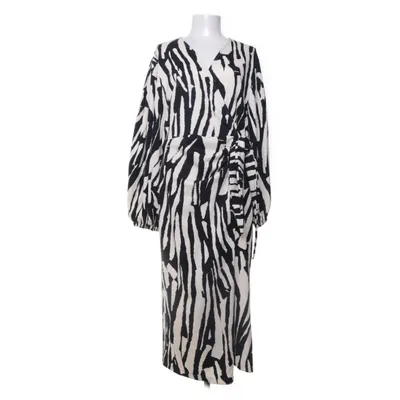 Wikkeljurk (Zwart, Wit) van H&M Trend Elastaan, Polyester