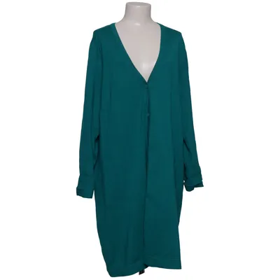 Cardigan (Blue) from Selection by Ulla Popken Polyamide, Viscose