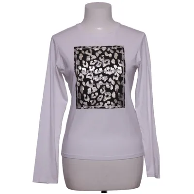 T-shirt à manches longues (Blanc) de Karl Lagerfeld Kids Coton, Élasthane, Modal